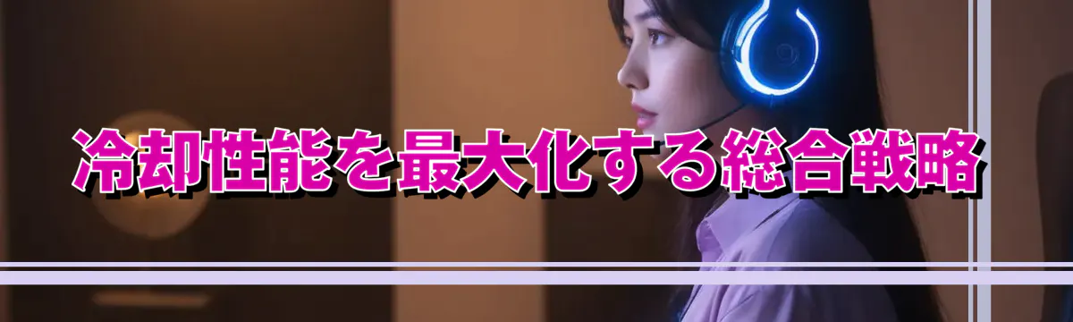 冷却性能を最大化する総合戦略