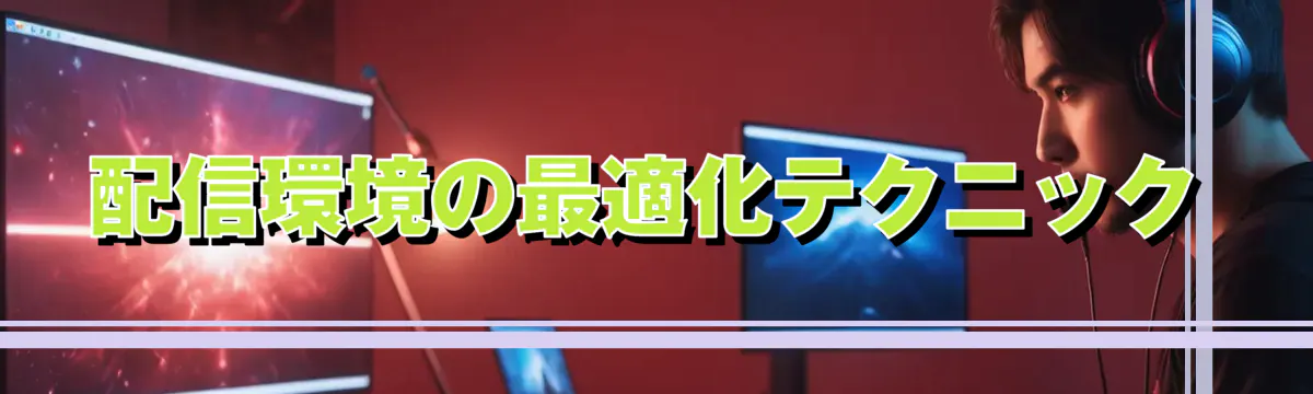 配信環境の最適化テクニック