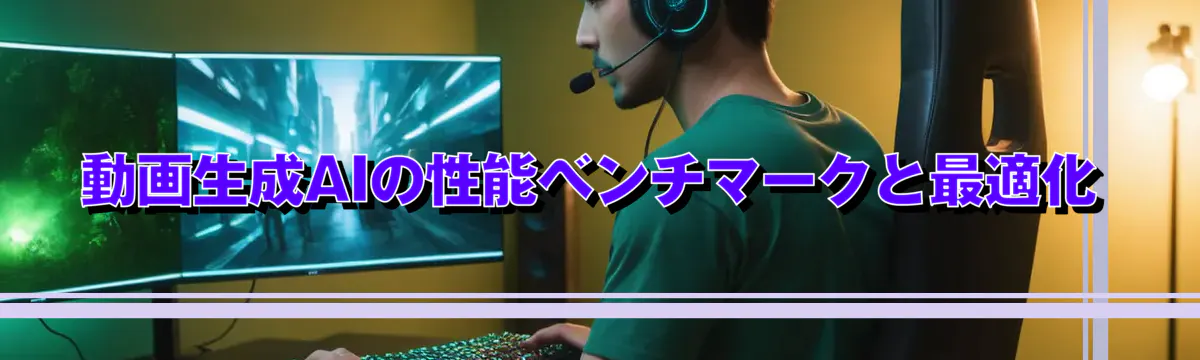 動画生成AIの性能ベンチマークと最適化