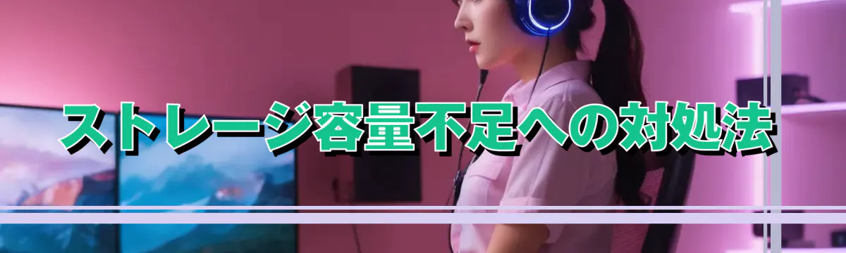 ストレージ容量不足への対処法
