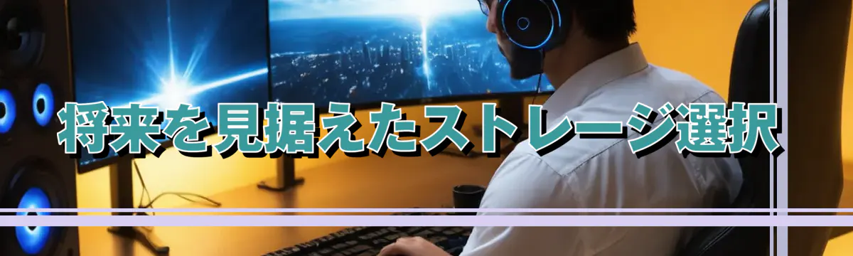 将来を見据えたストレージ選択