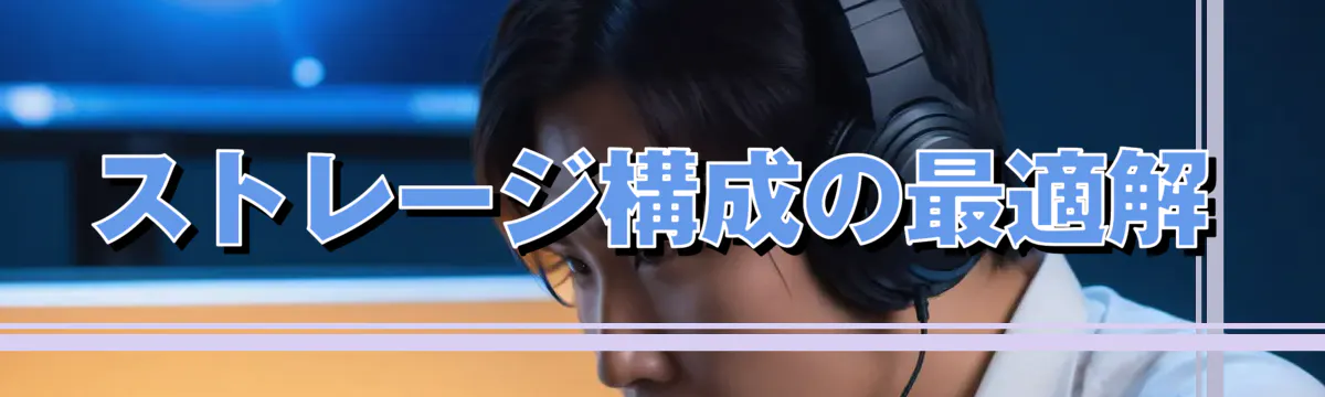 ストレージ構成の最適解