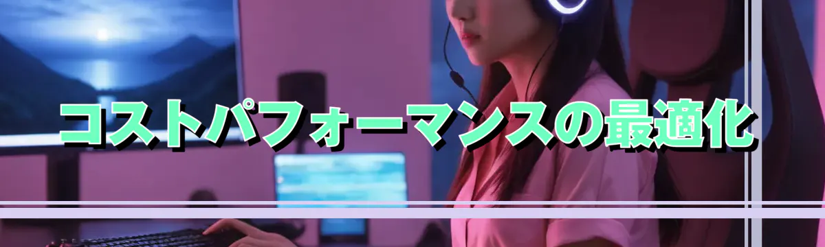 コストパフォーマンスの最適化