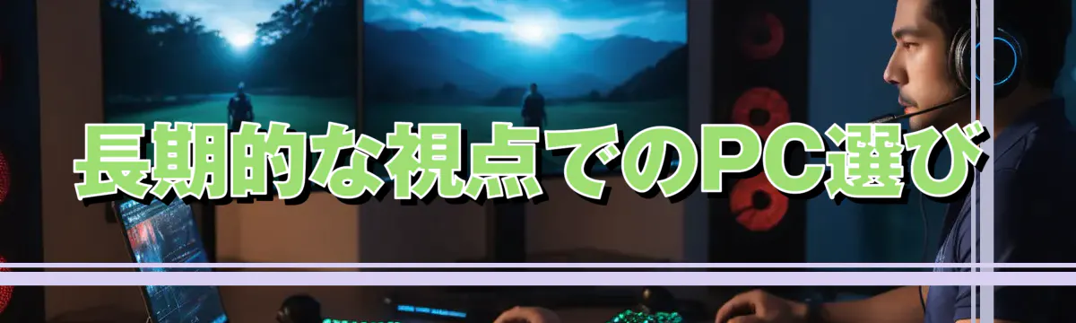 長期的な視点でのPC選び