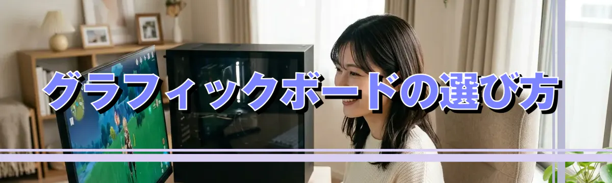 グラフィックボードの選び方