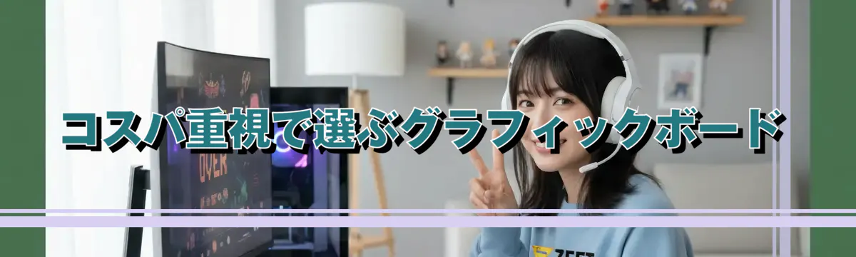 コスパ重視で選ぶグラフィックボード