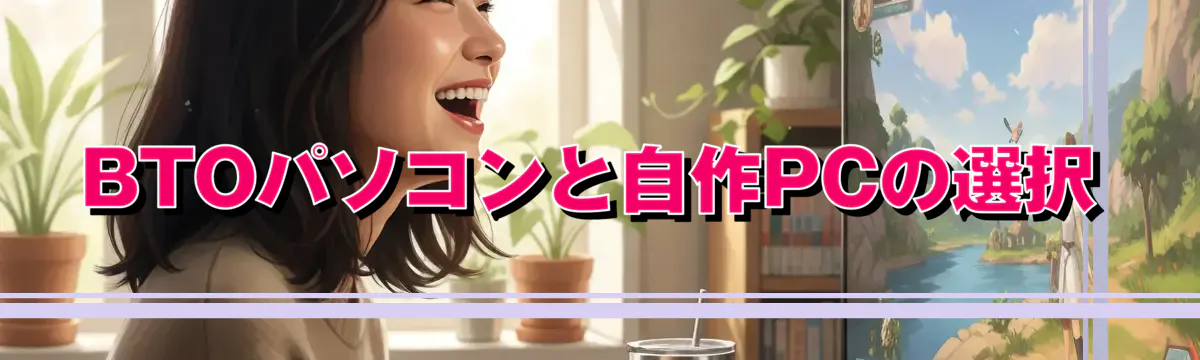 BTOパソコンと自作PCの選択