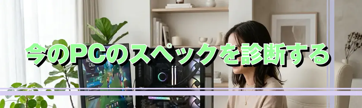 今のPCのスペックを診断する