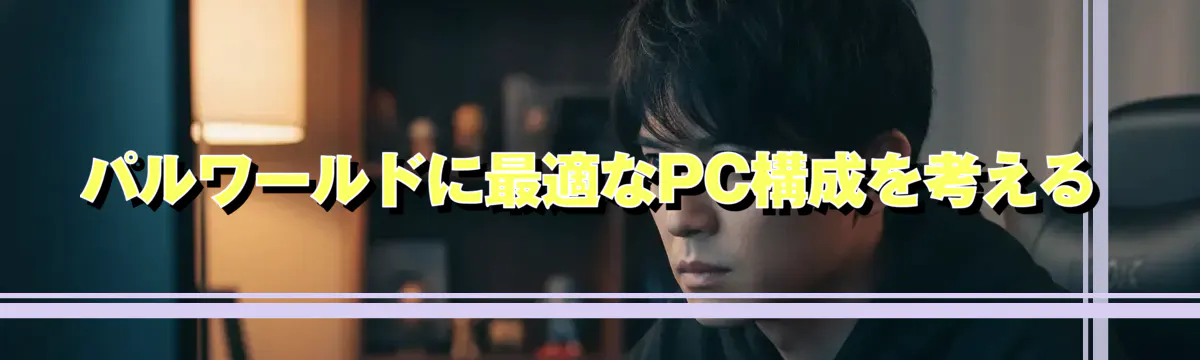 パルワールドに最適なPC構成を考える