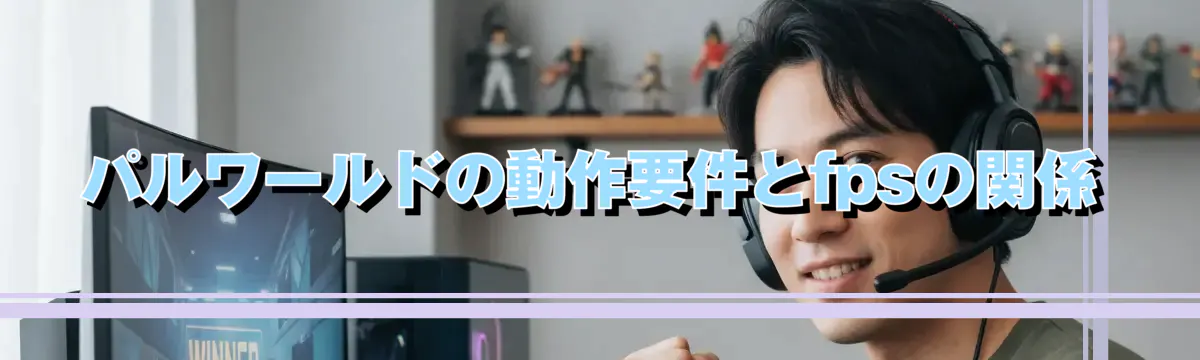 パルワールドの動作要件とfpsの関係