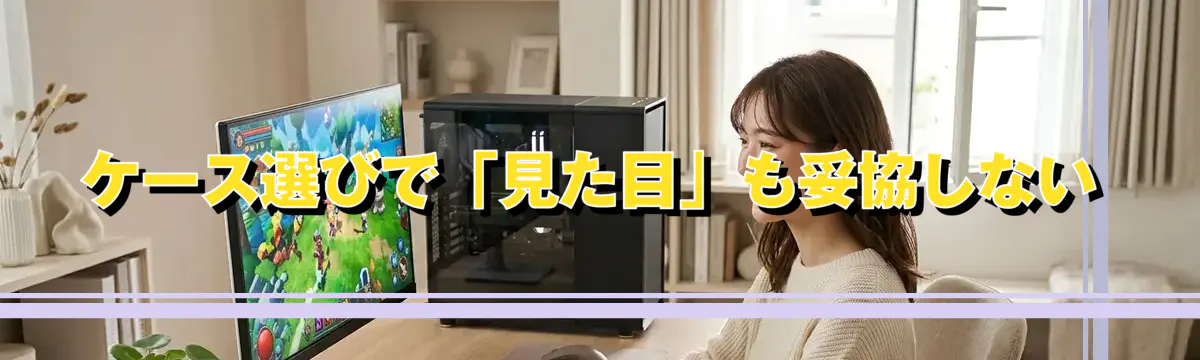 ケース選びで「見た目」も妥協しない