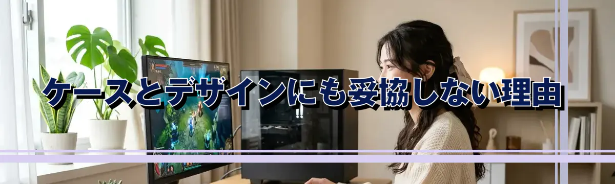 ケースとデザインにも妥協しない理由
