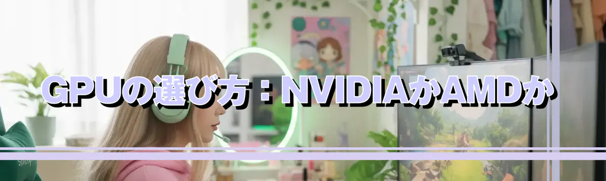 GPUの選び方：NVIDIAかAMDか