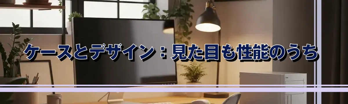 ケースとデザイン：見た目も性能のうち
