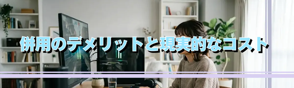 併用のデメリットと現実的なコスト